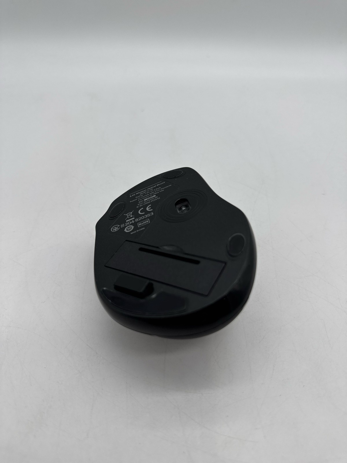 HOTWEEMS D-09 Wireless Ergonomic Computer Mouse 2400 DPI Black