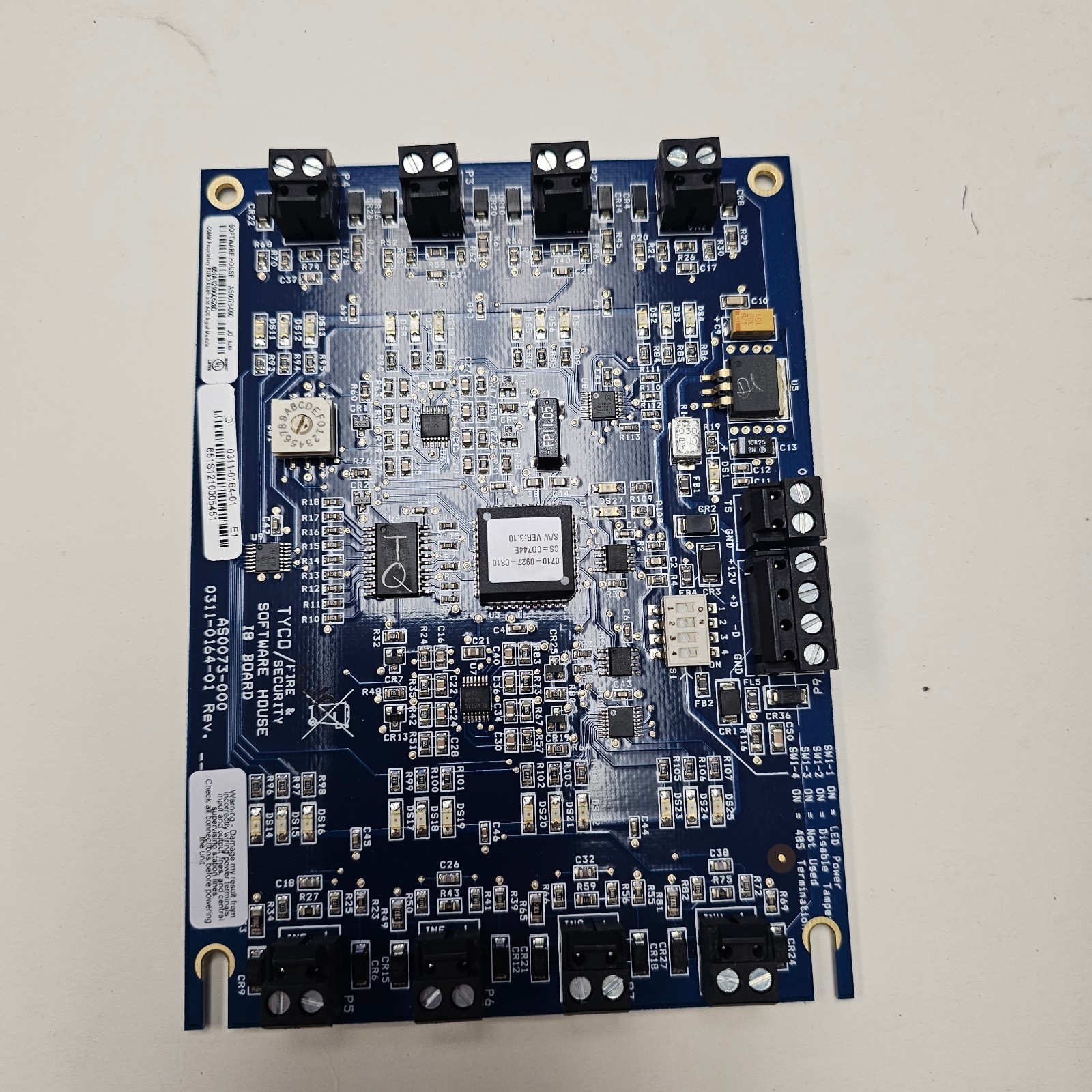Software House AS0073-000 8 Input Reader Bus Module Board NEW ( Open Box)