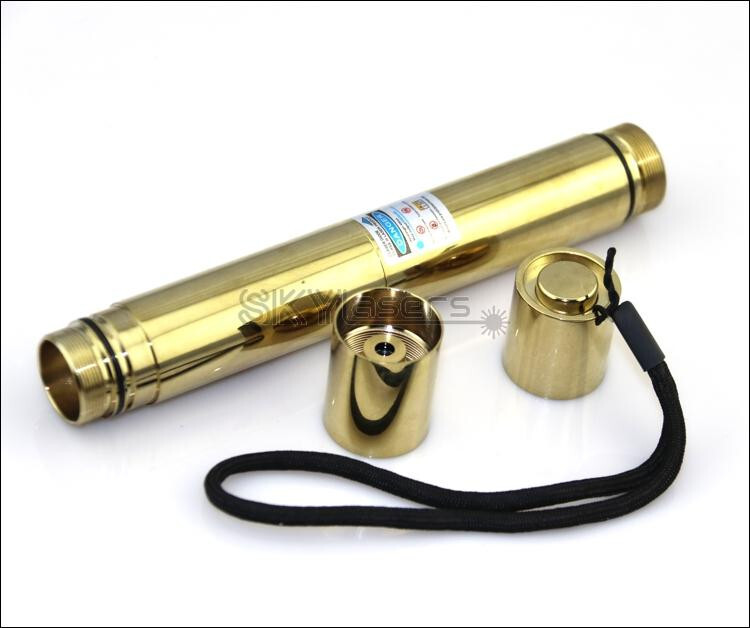 1mw Adjustable Focus 450nm Blue Laser pointer Pen Visible Beam Light Flashlight