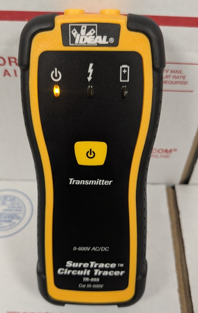 Ideal Sure Trace Circuit Tracer TR-955 (POWERS ON!)