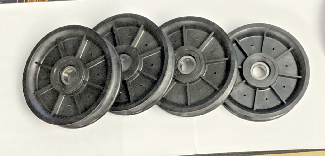 FENNER DRIVES 4-3/4"  SHEAVE / PULLEY 0.18" ***LOTOF4***