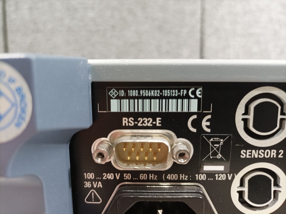 Rohde & Schwarz NRT, Power Reflection Meter + NRT-Z44 Directional Power Sensor #