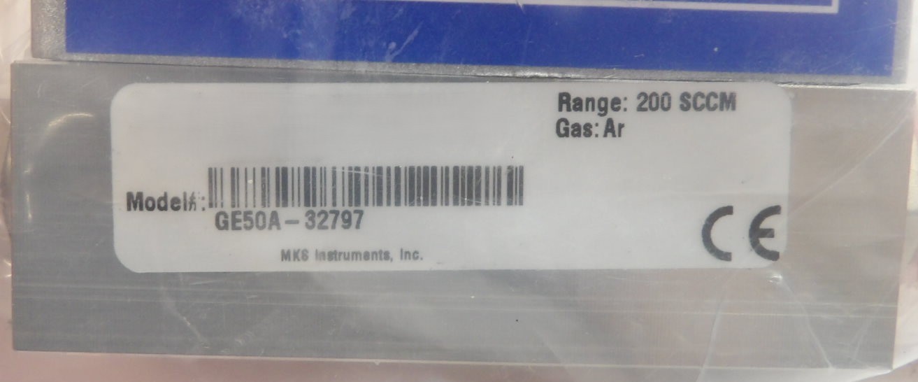 MKS Instruments GE50A-32797 Mass Flow Controller MFC 200 SCCM Ar New