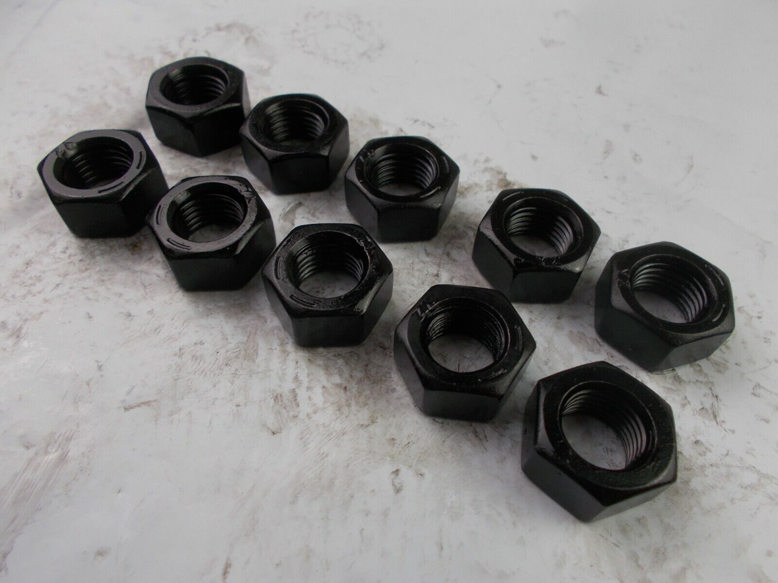 Hex Nut 7/16" - 20 Fine Thread  "10 Nuts"  Grade 8    7/16-20