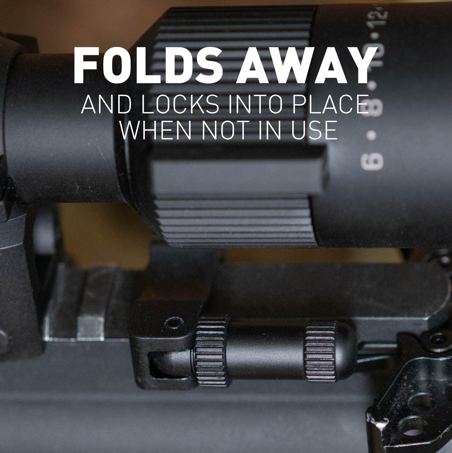 Low Profile Picatinny Anti-Cant Level Bubble - Lightweight & Foldable Design