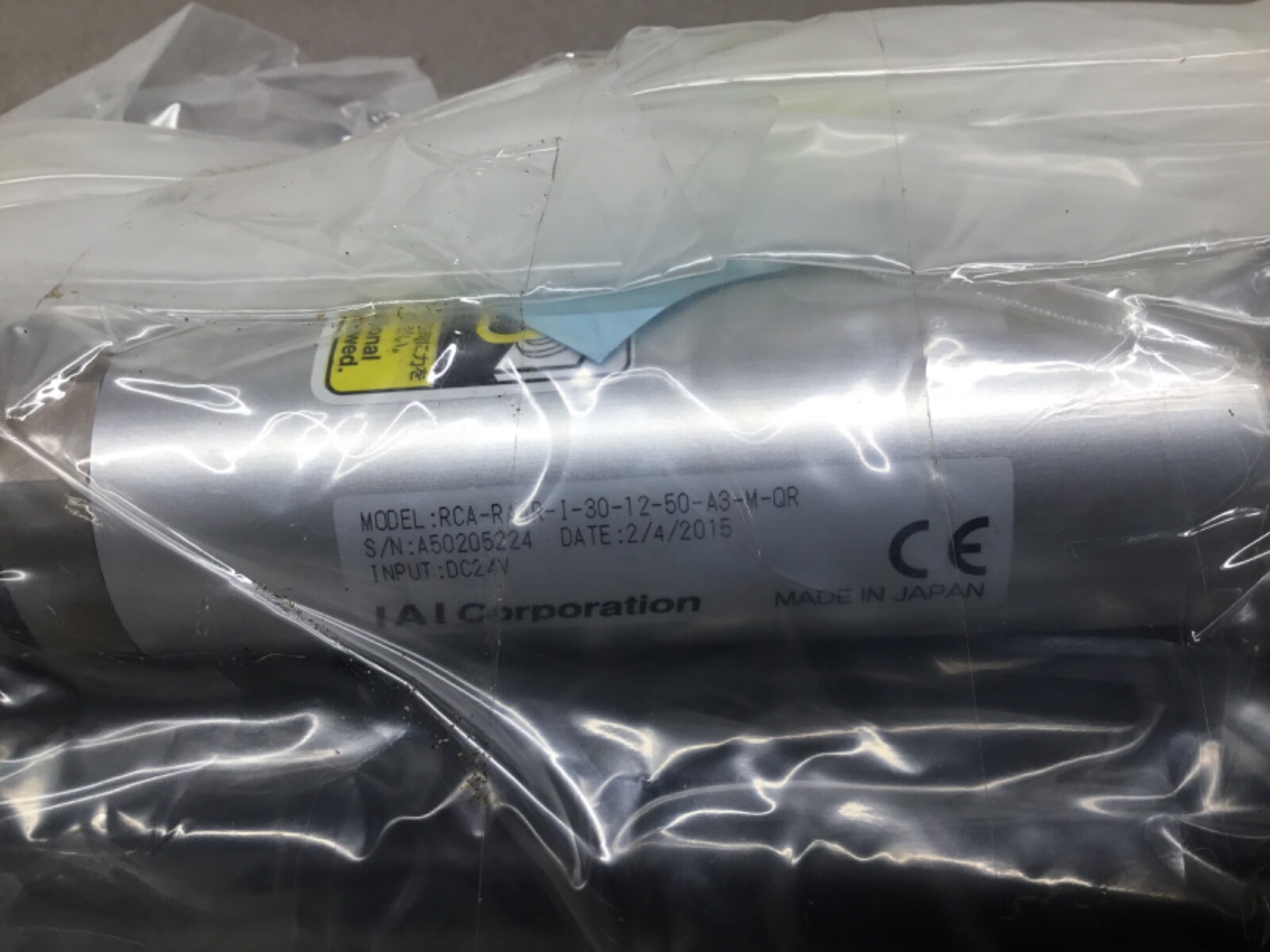 NEW IAI RCA2-RN4NA-I-30-12-50-A3-M-QR ROBO Cylinder