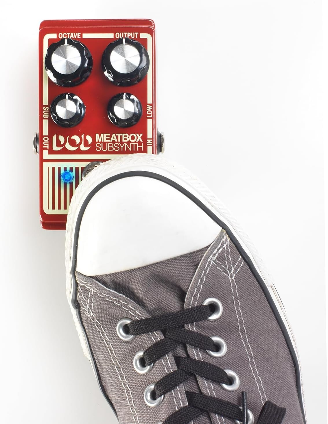 Digitech DOD Meatbox Subharmonic Synthesizer Pedal w/ Two Free Patch Cables