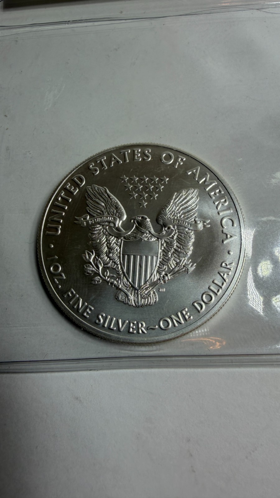 2020 $1 AMERICAN SILVER EAGLE GOVMINT COA