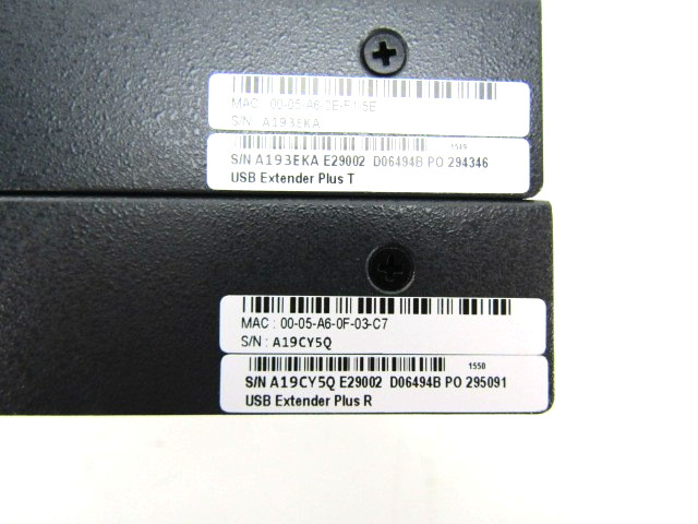 Extron USB Extender Plus T / R Transmitter & Receiver w/ AC Adapters