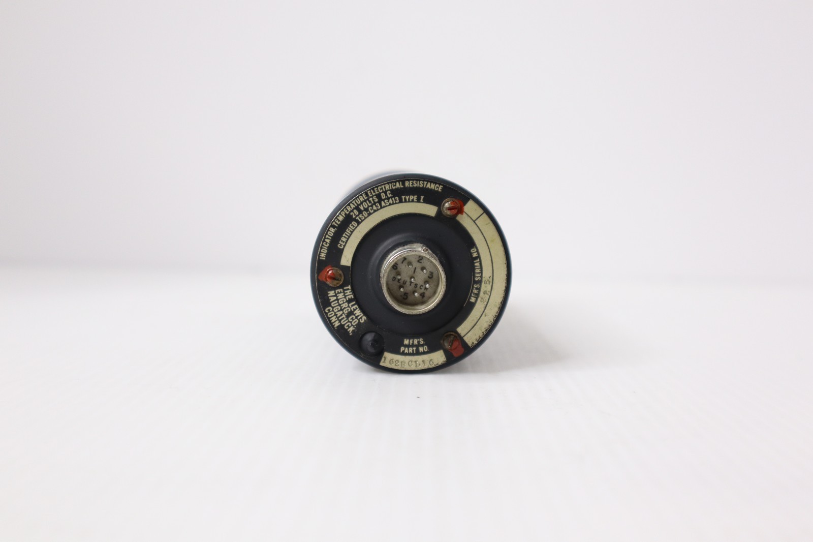 Lewis 162BCL16 Electrical Resistance Temperature Indicator - Repaired with Tag