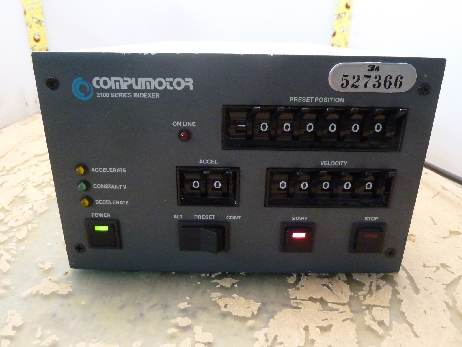 Compumotor 2100 series indexer 2100-1 servo motor drive [12-S]
