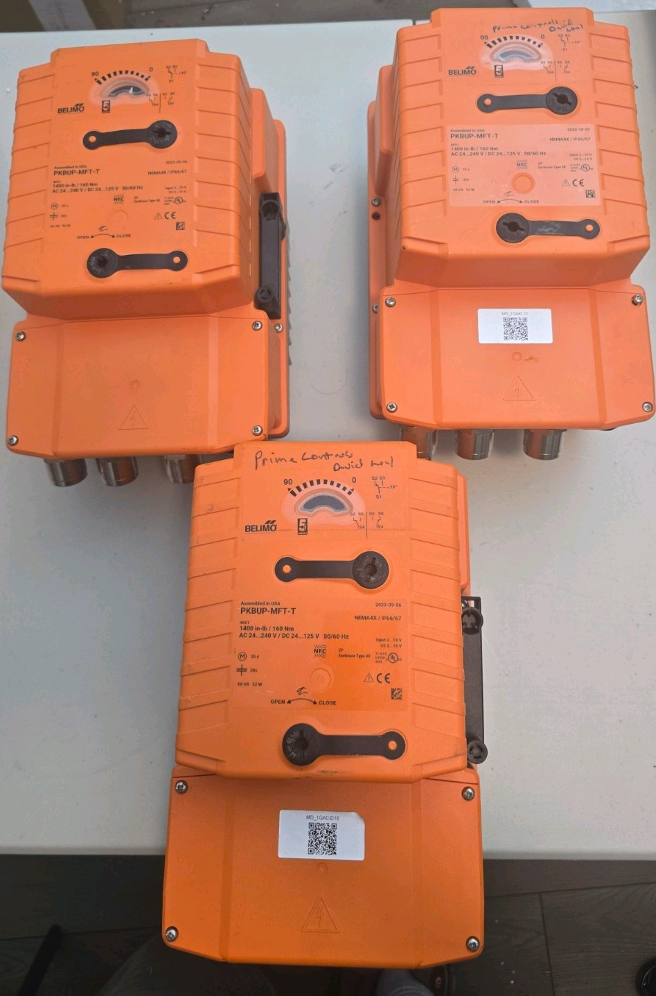 Belimo Damper Actuator PKBUP-MFT-T USED