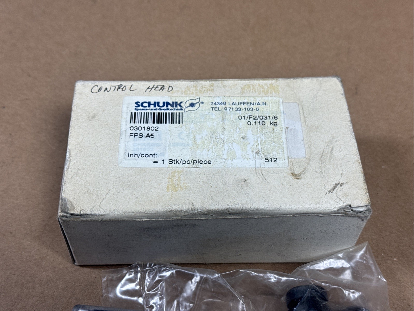 NEW SCHUNK FPS-A5 Control Head Sensor 0301802 FAST SAME DAY SHIPPING