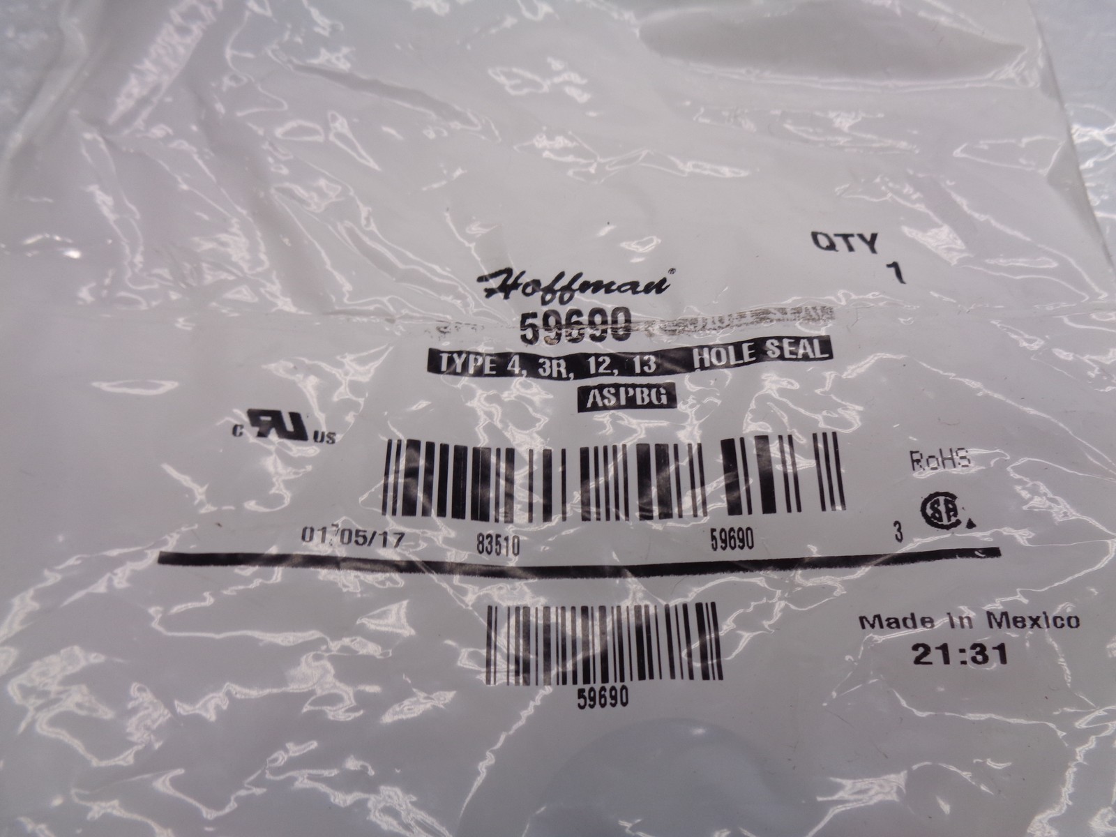 HOFFMAN 59690 HOLE SEAL NSMP