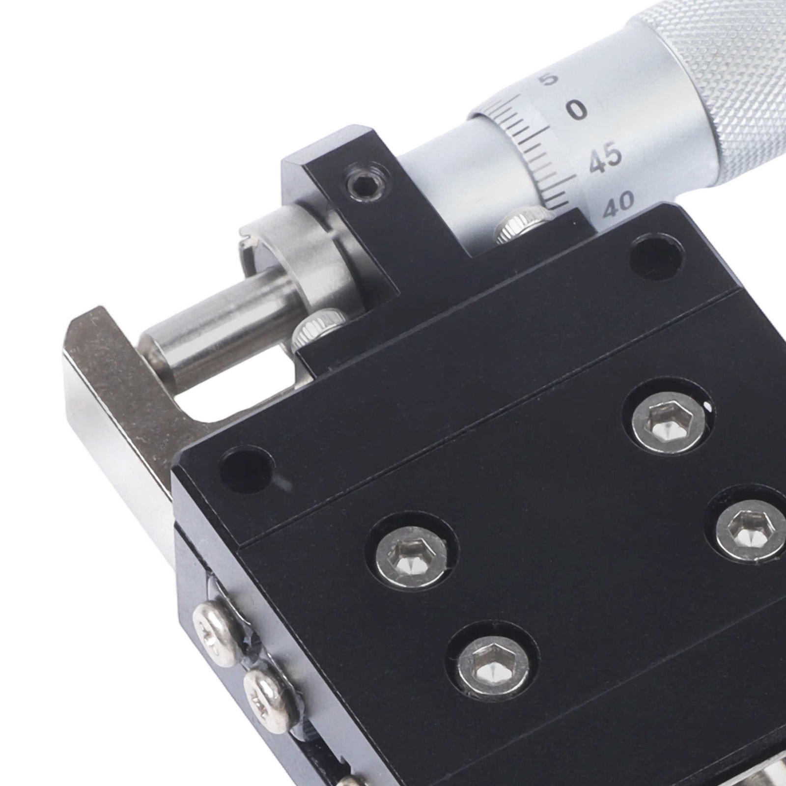 Precise Linear Stage SEMX40-AS X Micrometer Sliding Table Bearing Trim