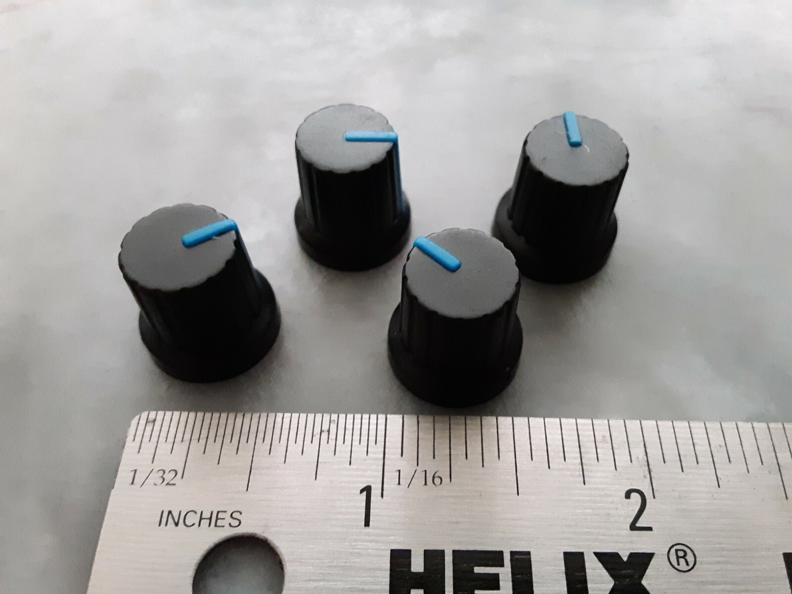 6mm Shaft Control Knobs 24 spline. 4pcs Fast shipping.