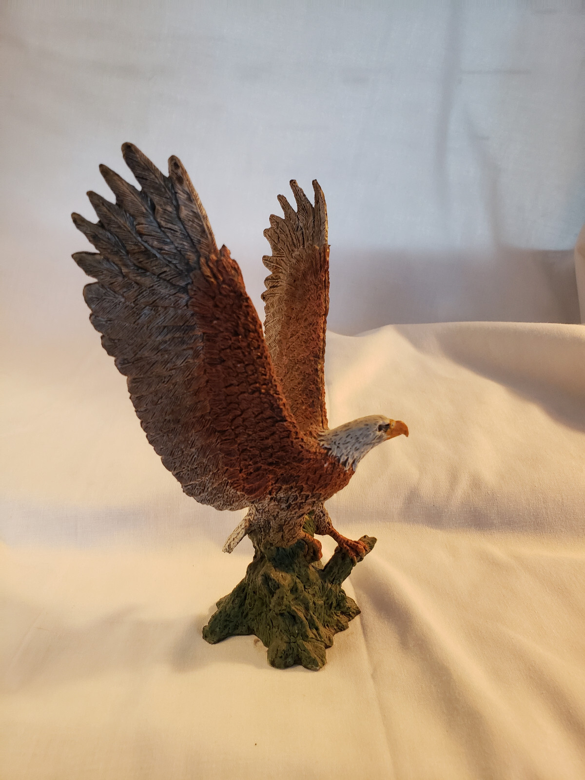AAA rubber bald eagle figure 7.5"