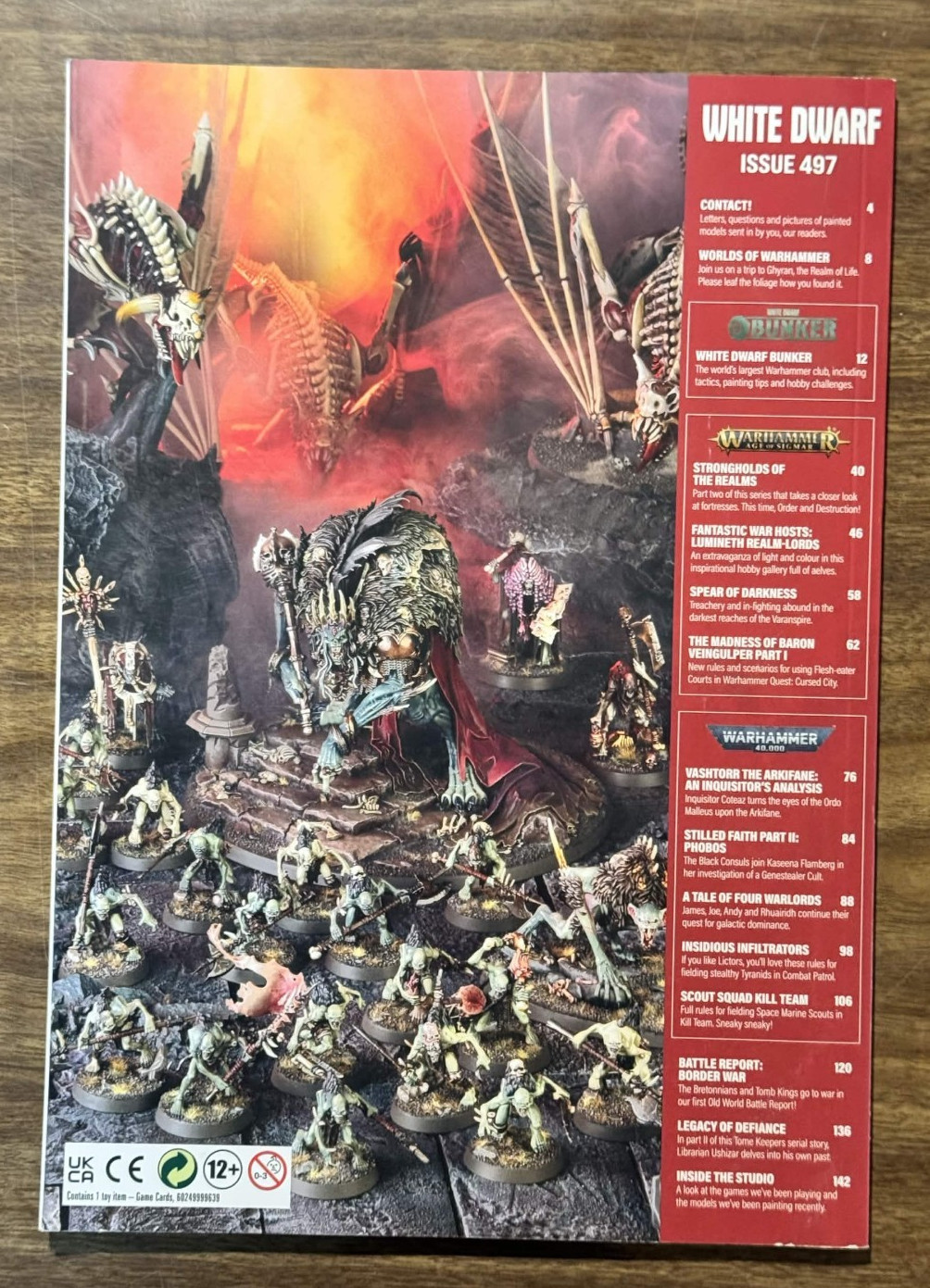 Games Workshop Warhammer White Dwarf Magazine Issue 497