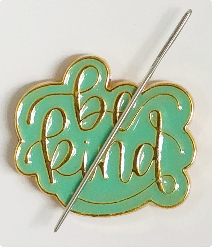BE KIND Magnetic Needle Minder by Canvas Bling