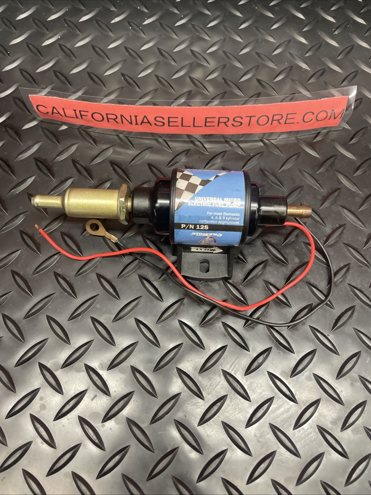 CarBole Micro Electric Fuel Pump Universal 5/16”  #0748