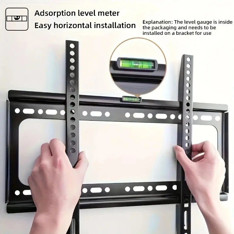26-63inch TV Wall Mount Bracket Universal TV Mount Monitor Holder Adjustable Low