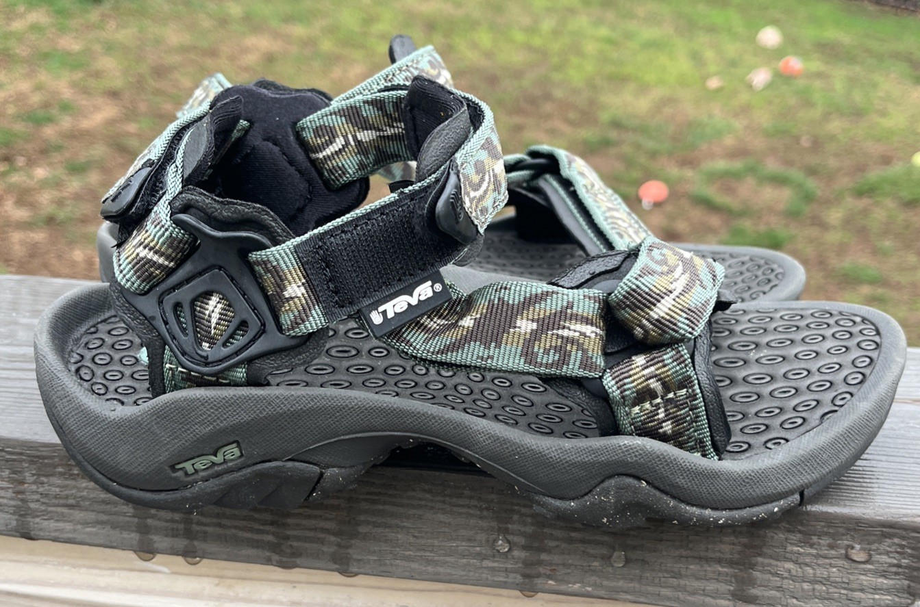 Teva Sandal Hiking Sport Water Adjustable Strap Hurricane 6800 Womens 6 Green