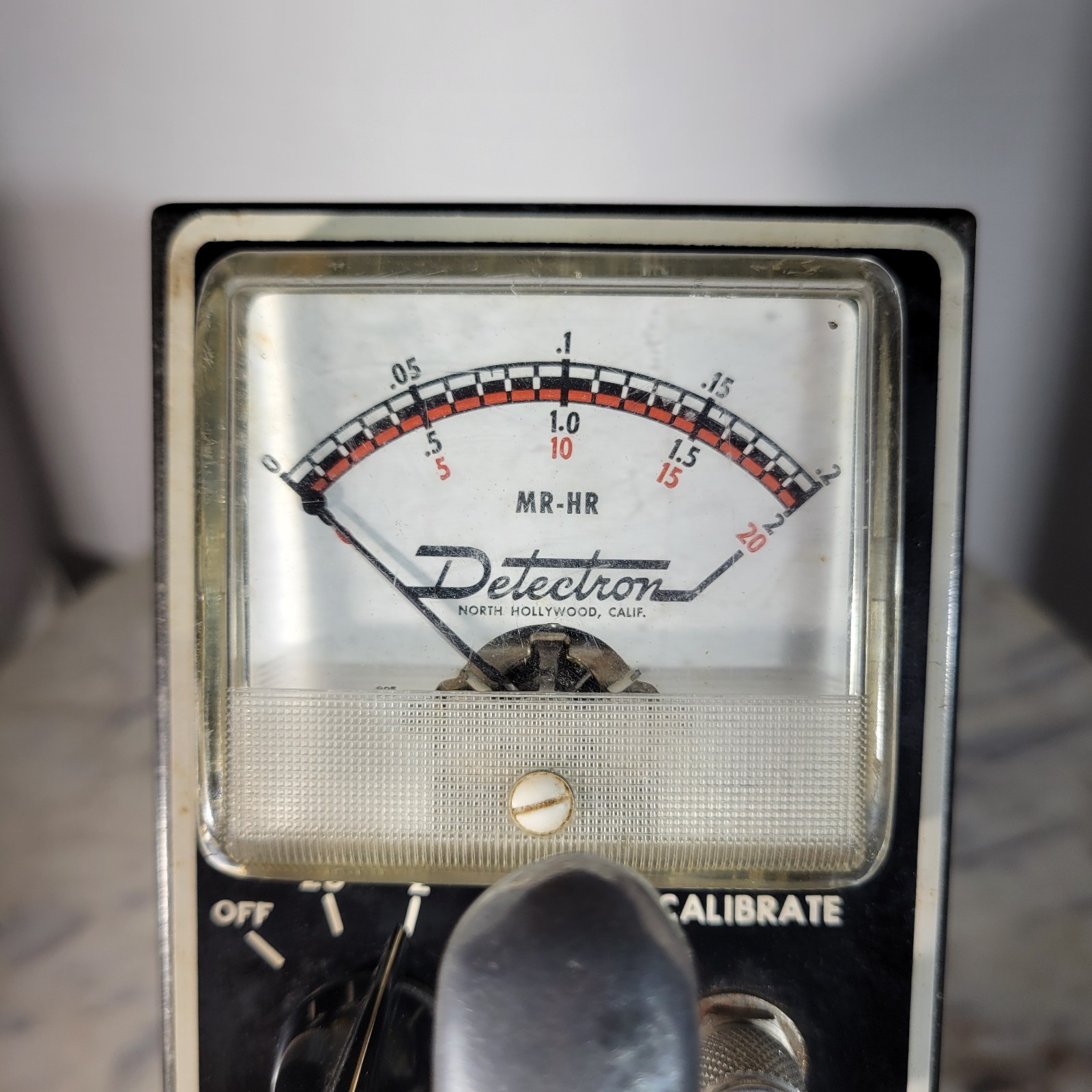 Vintage Detectron DG-2 Geiger Counter Radiation Detector Parts Or Repair Only