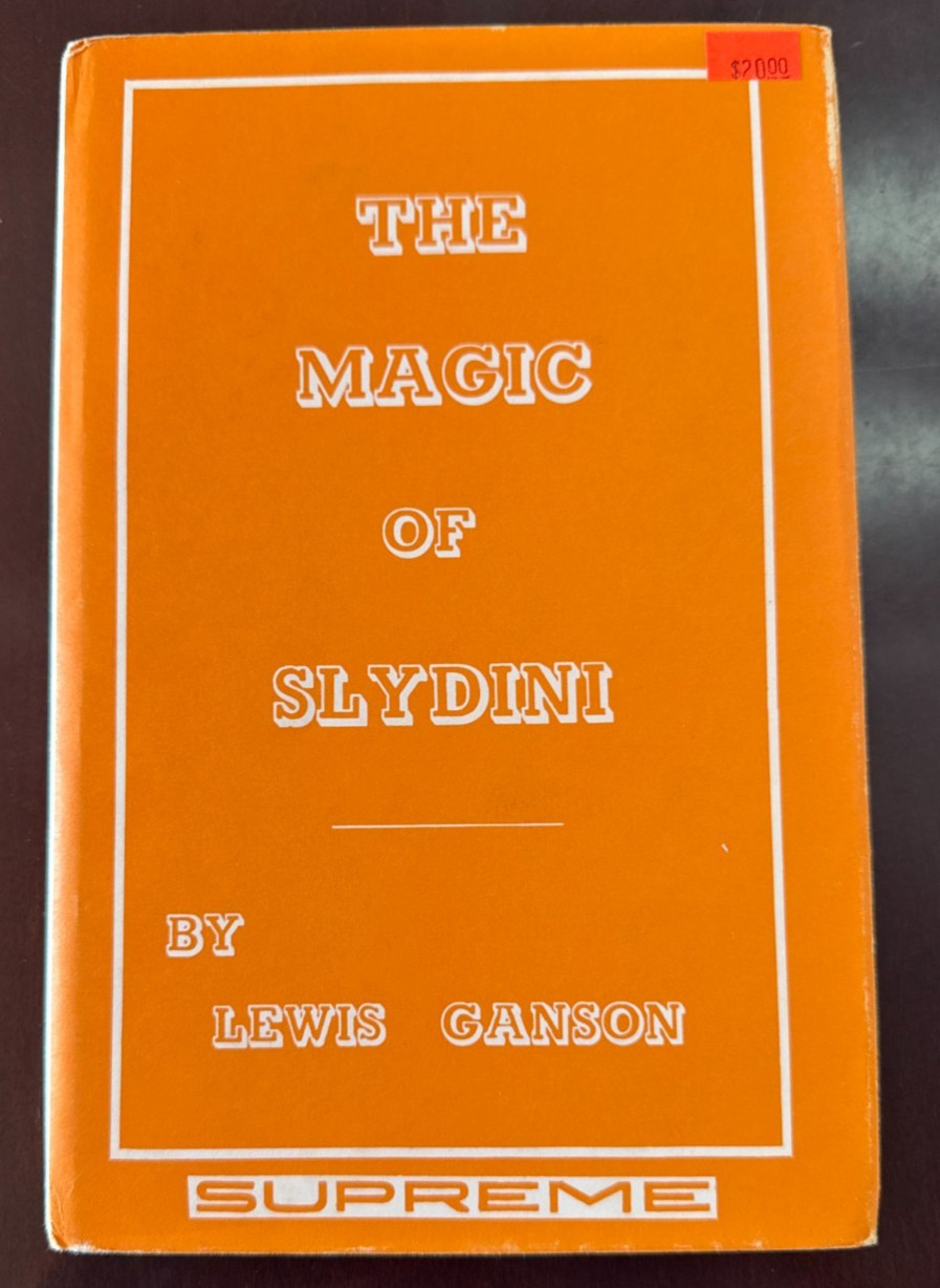 Magic of Slydini by Lewis Ganson NOS