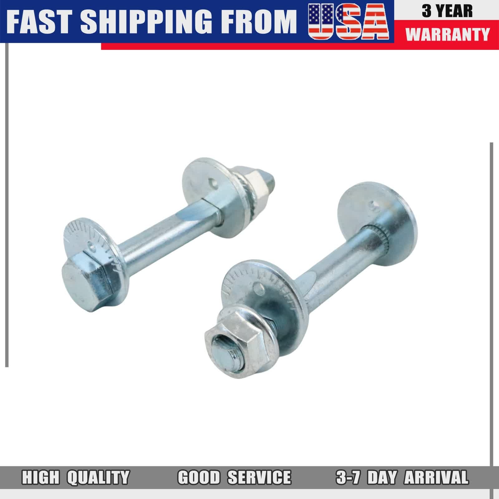 2x Eccentric Alignment Camber Bolt Suit for Mitsubishi Lancer 2002-06 MB809335