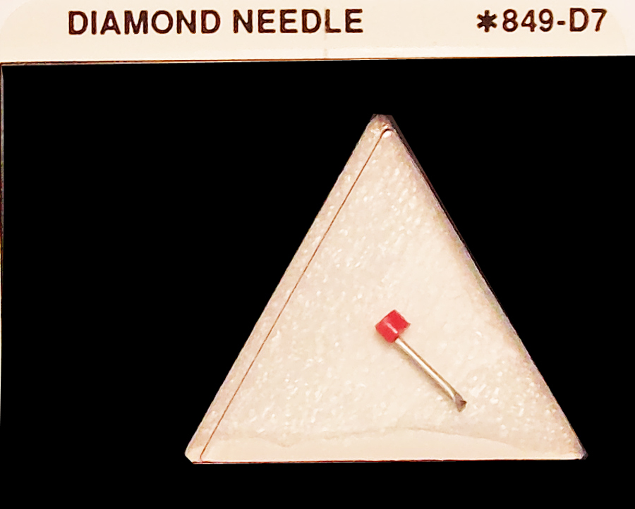 NEW Pfanstiehl 849-D7 4 Thomson STC-1000 PHONOGRAPH RECORD PLAYER NEEDLE STYLUS