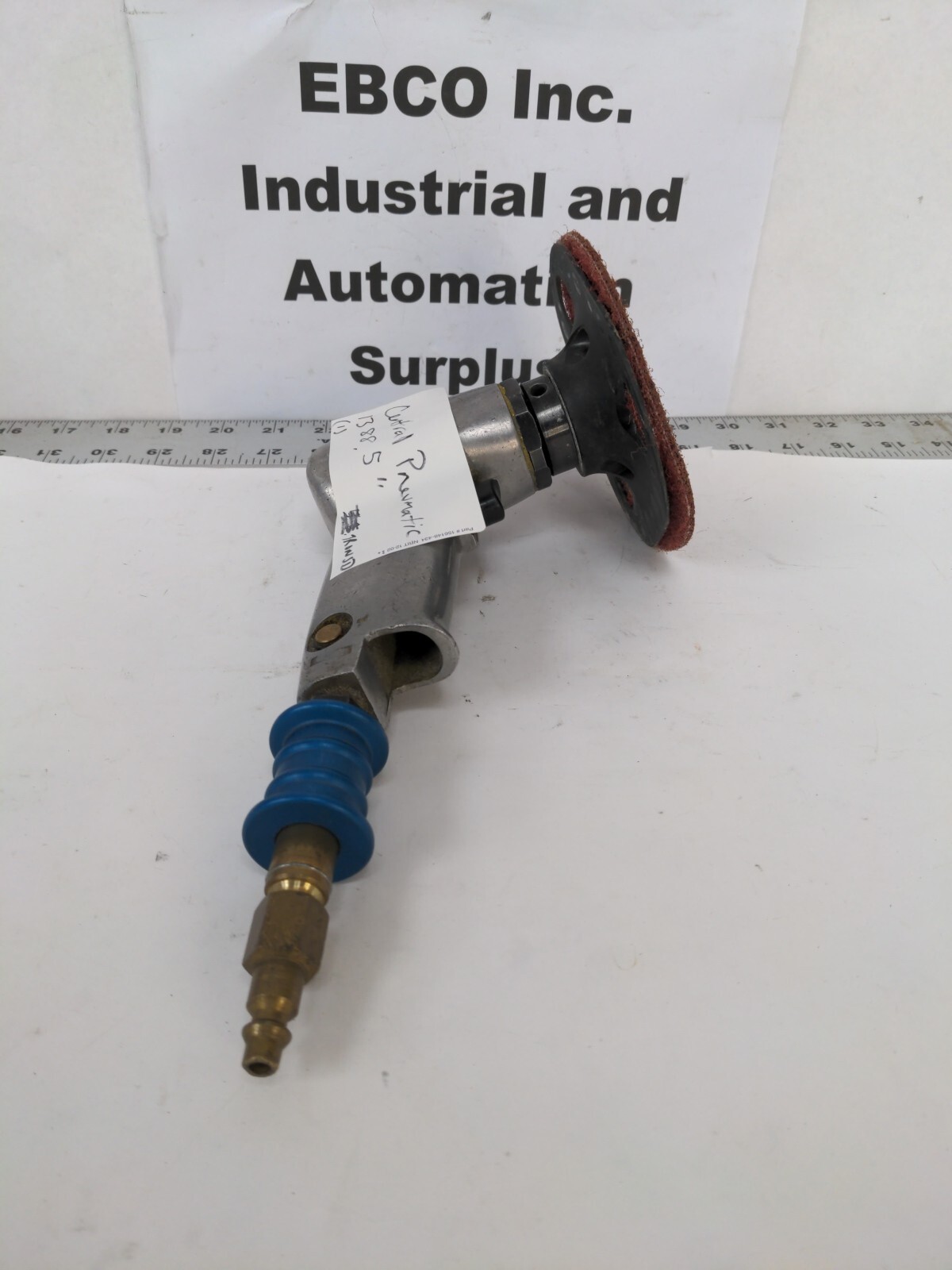 CENTRAL PNEUMATIC HIGH SPEED AIR SANDER 5", 1388
