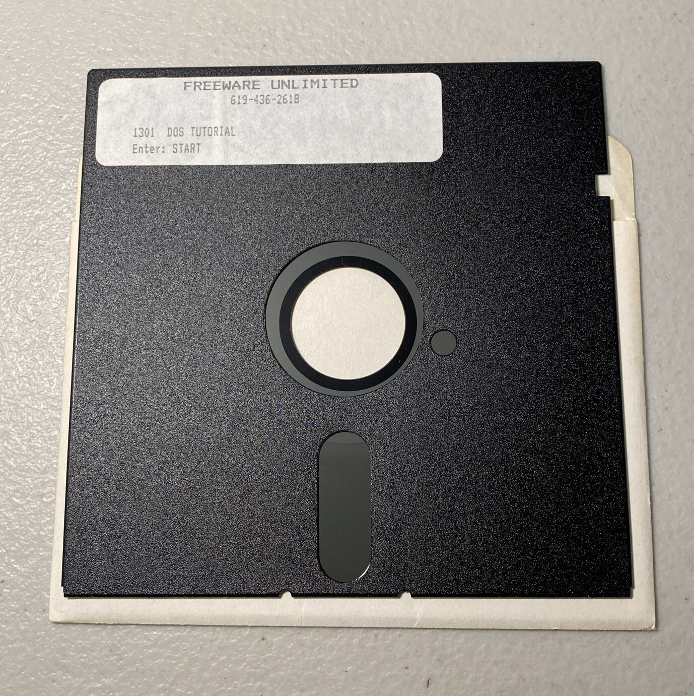 IBM Tandy 5.25” 1301 DOS Tutorial Freeware Unlimited