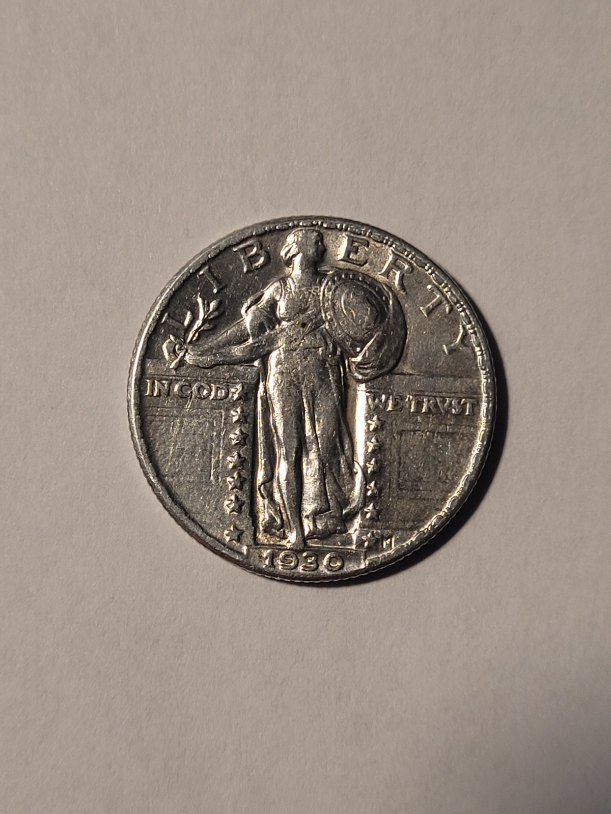 1930-P Standing Liberty Quarter Choice AU About Uncirculated