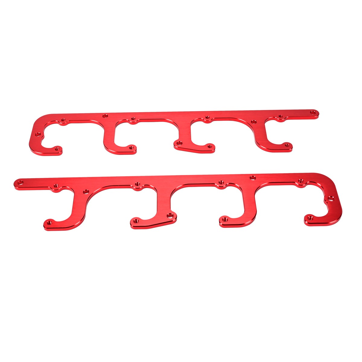 LS D581 Square Coil Brackets Set D514A & D510C Coils Require Spacer Red AS