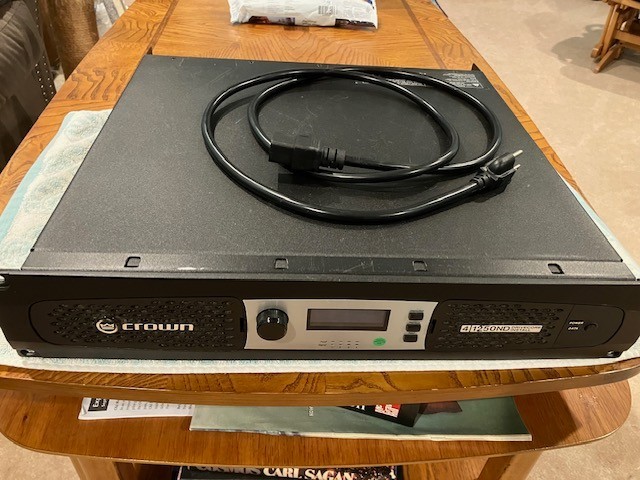 Crown DCi 4|1250ND Four-channel, 1250W @ 4Ω Power Amplifier