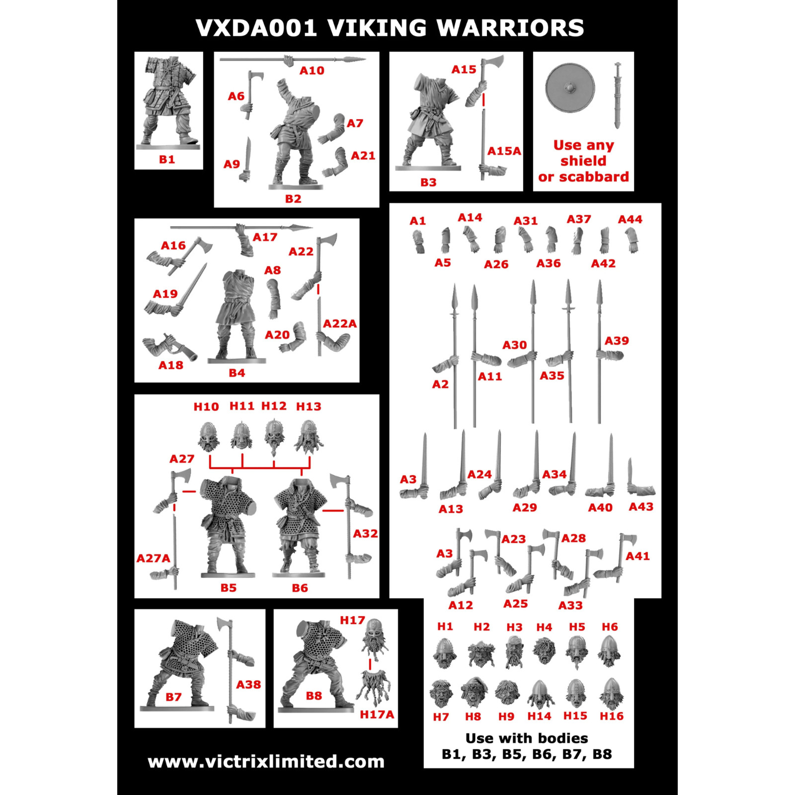 Victrix Miniatures Dark Ages - Vikings