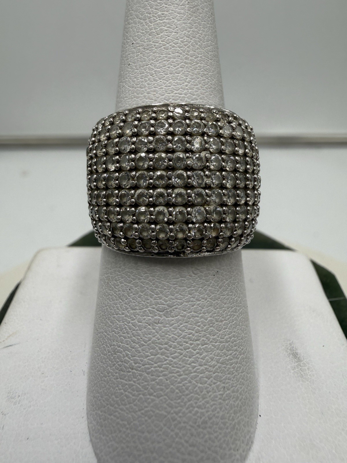 925 CZ Micro Pave Setting Ring