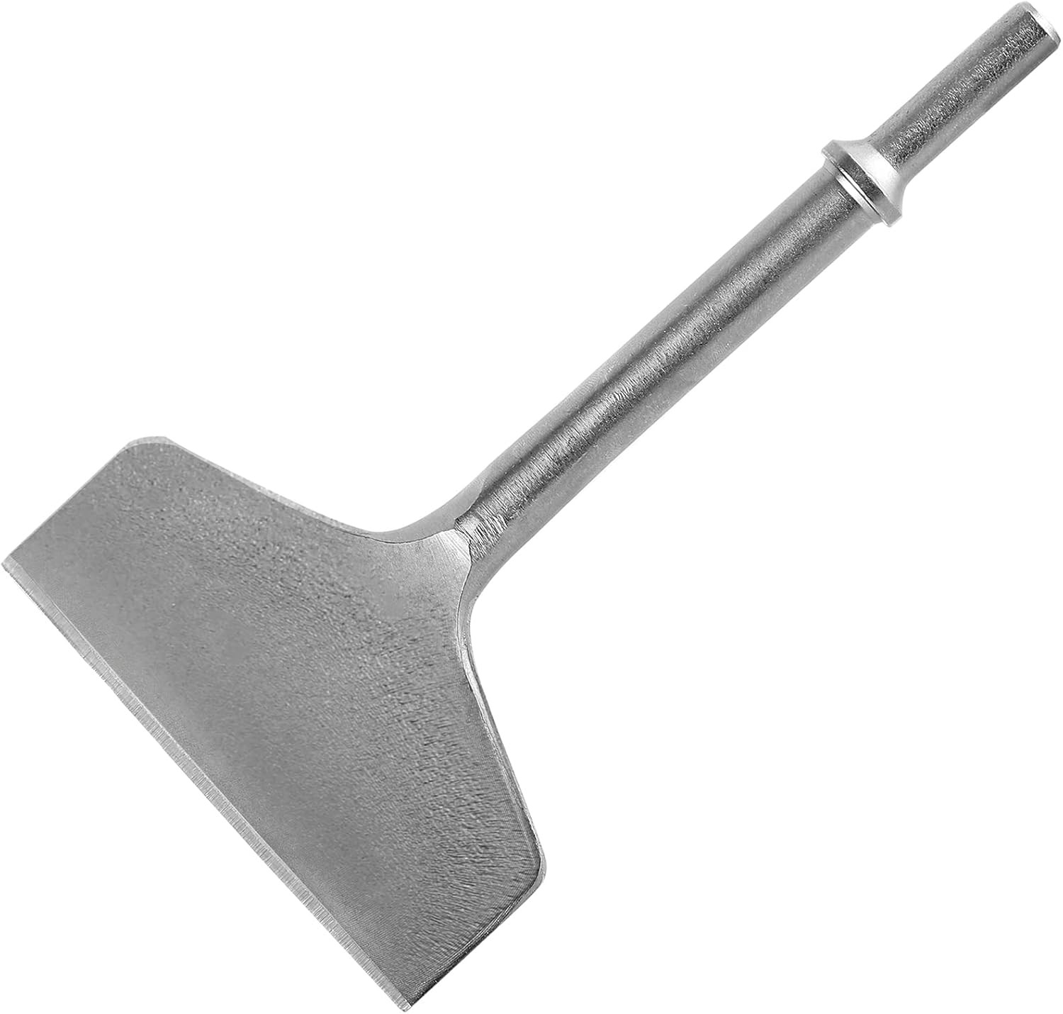 4-Inch Wide Air Chisel Bit, 0.401 Inch Shank Tile & Thinset Scaling Chisel Thins