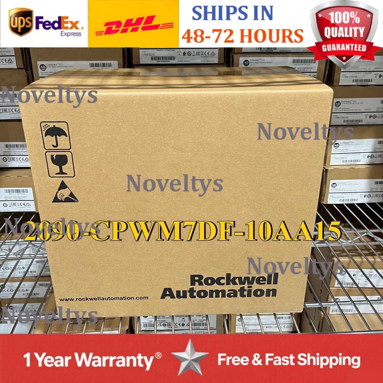 1PCS New AB 2090-CPWM7DF-10AA15 Servo Motor Power Cable US Free Tax