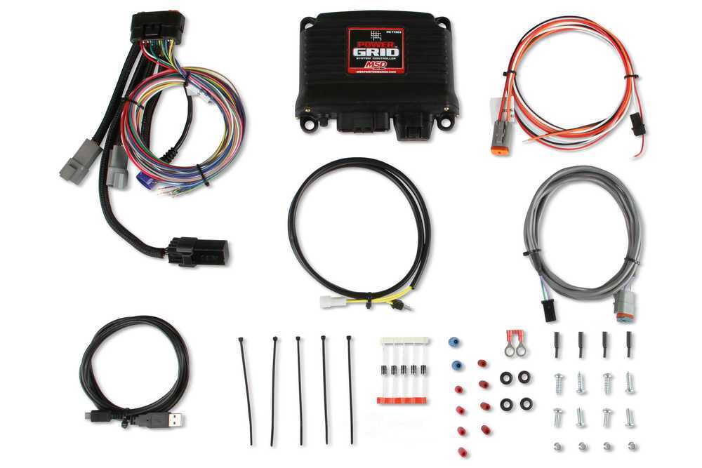MSD Ignition Power Grid Ignition Controller 77303 with 5-Stage Nitrous & Manual