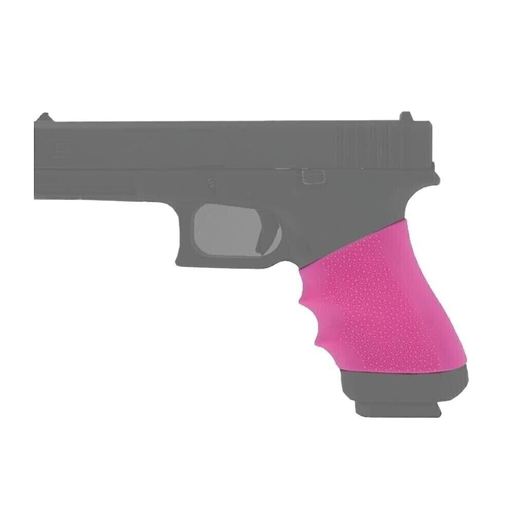 Hogue Handall Grip Sleeve Universal Full Size Semi-Auto Pistols Pink 17007