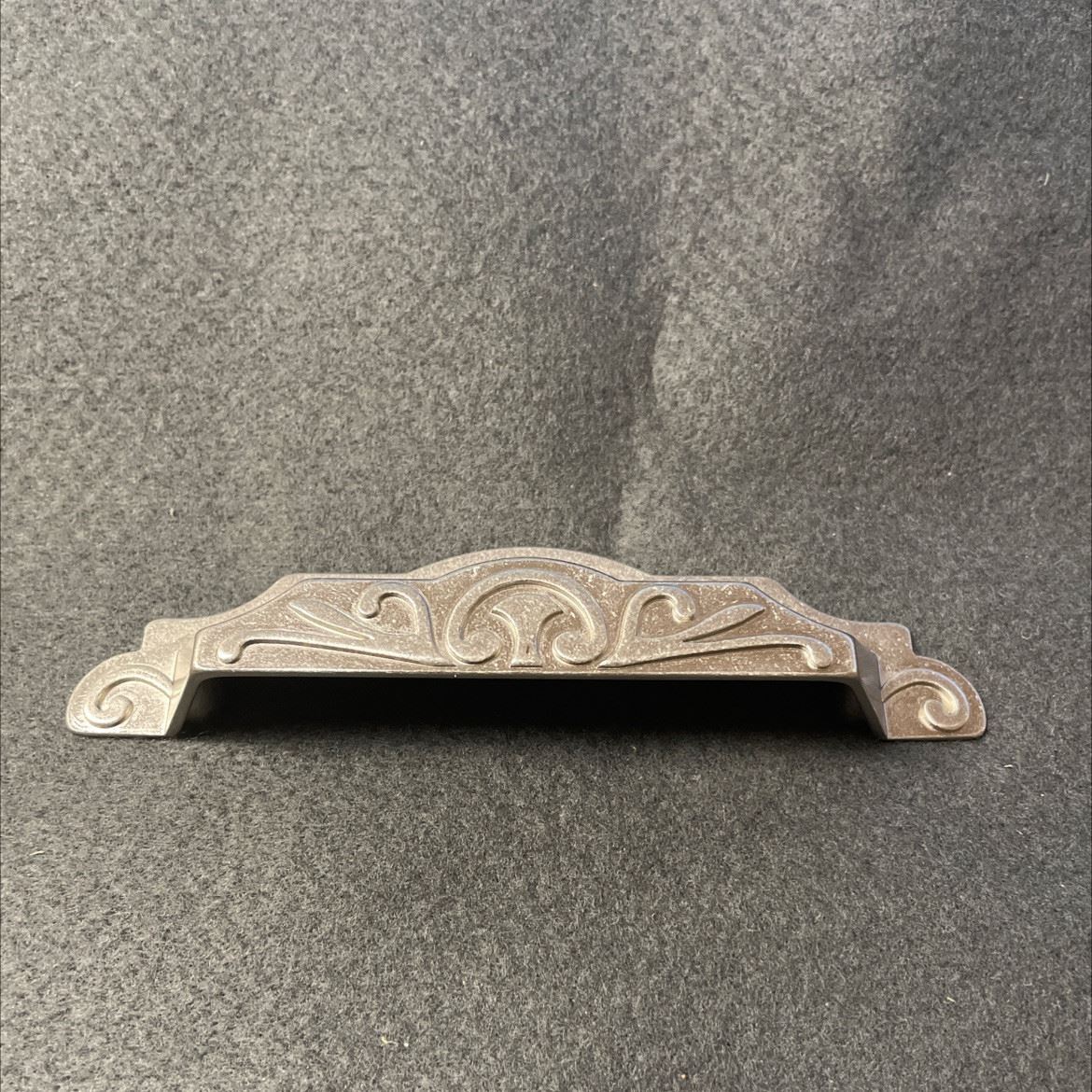 4" Augustine Cup Pull Silver Hammered