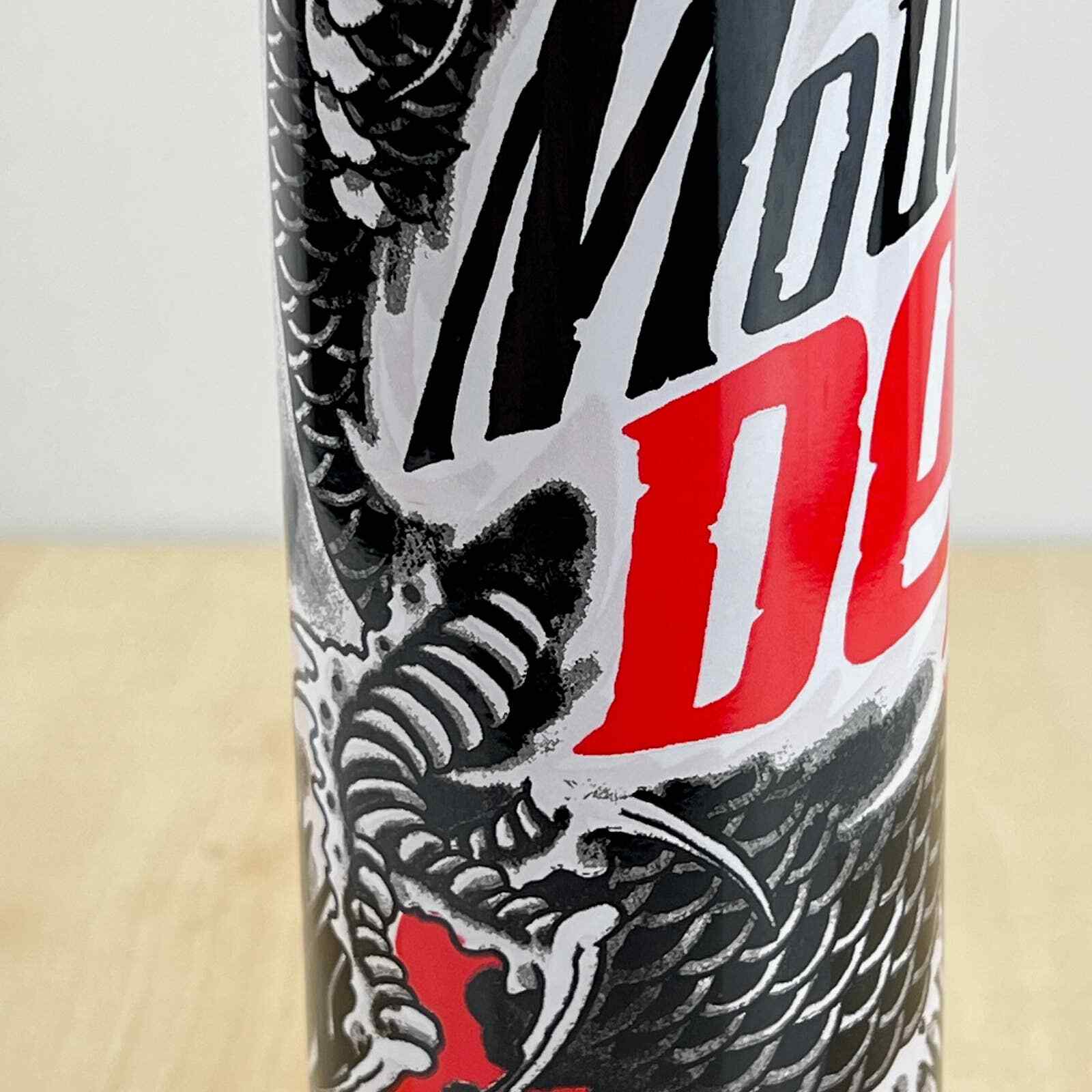 Mountain Dew Green Label Art Concrete Dragon 6oz Full Bottle