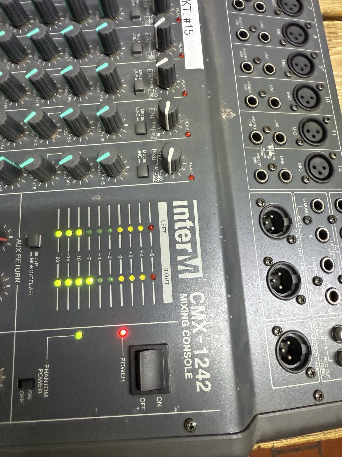 Inter-M CMX-1242 professional mixing console