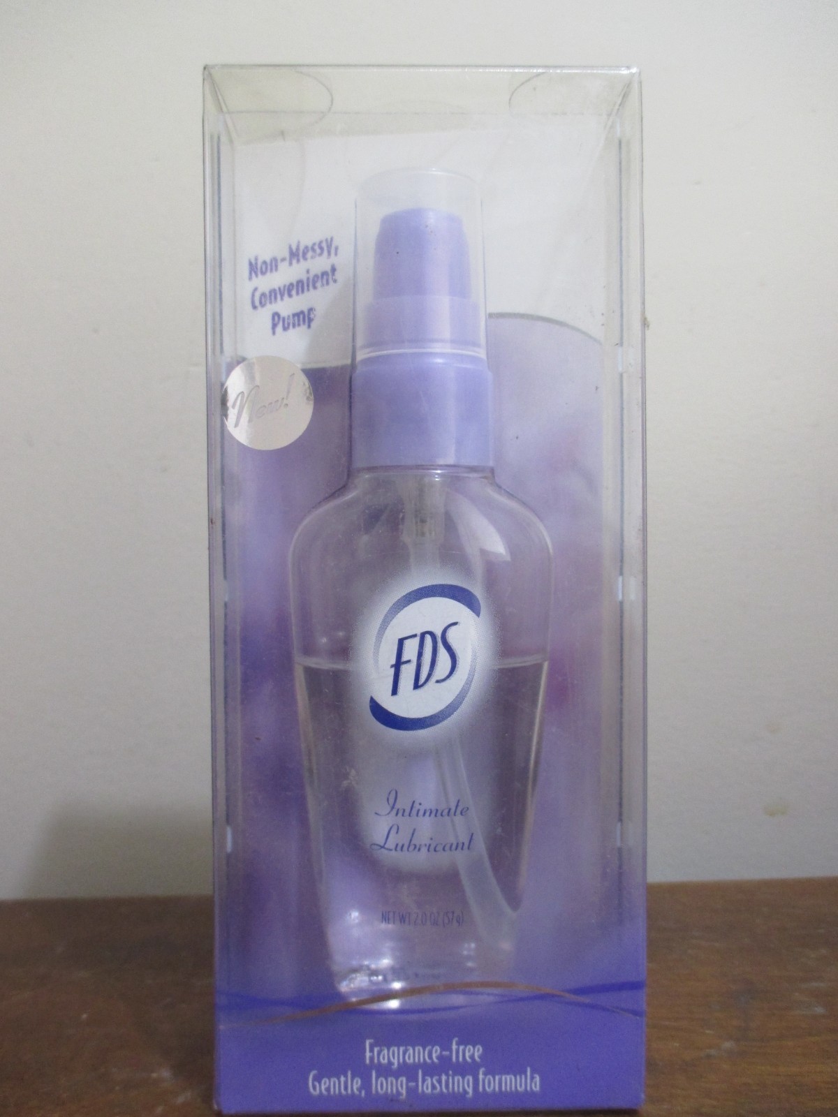 Used* FDS  intimate lubricant 1 oz fragrance free
