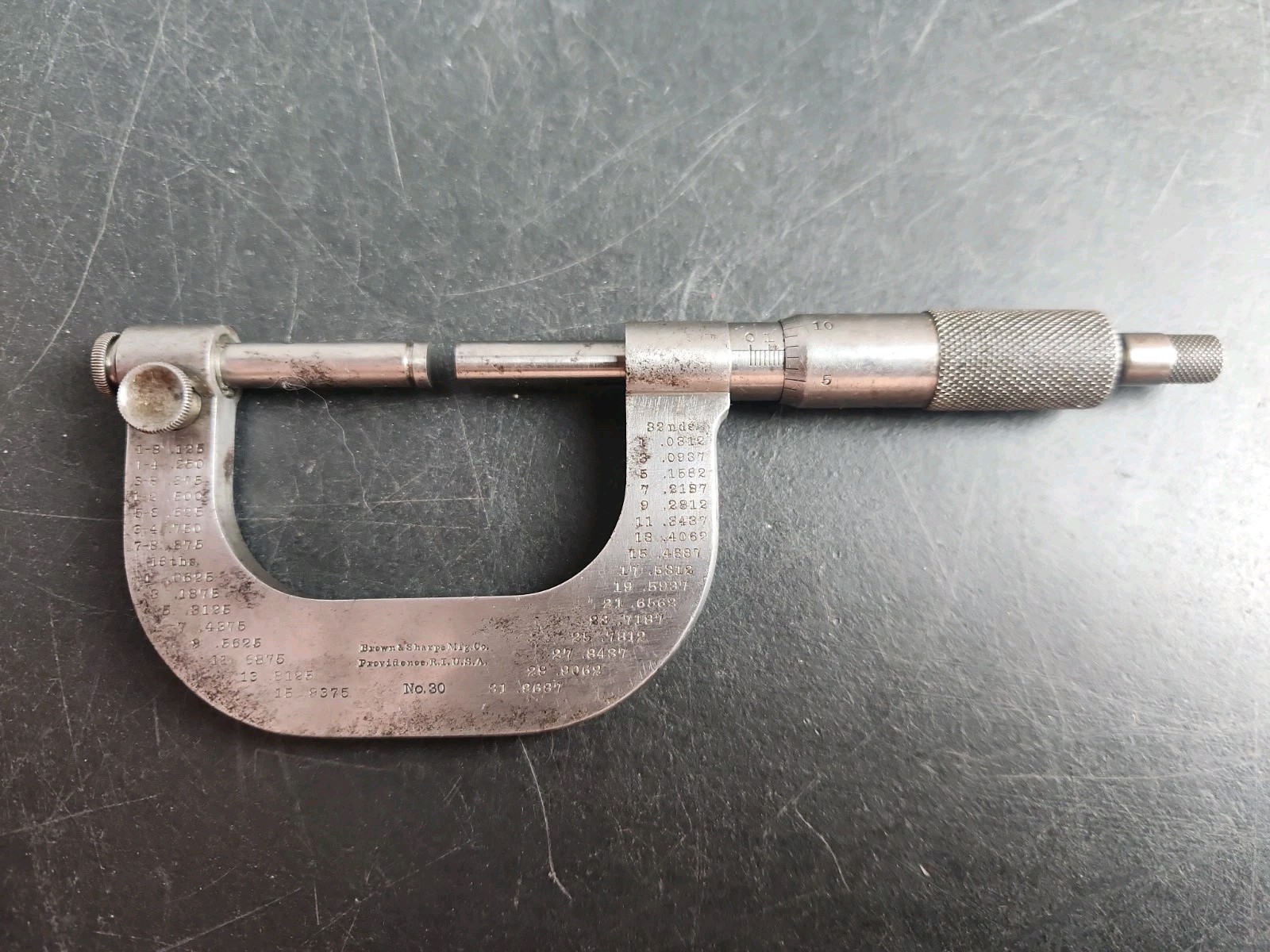 Brown & Sharpe 1-2" Micrometer #30
