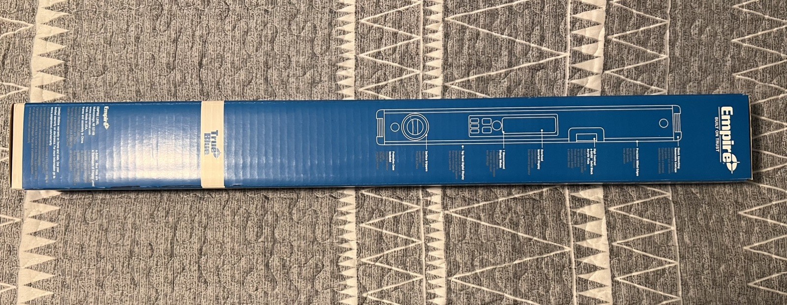 Empire Level e105.24 24" True Blue Digital Box Level with Case