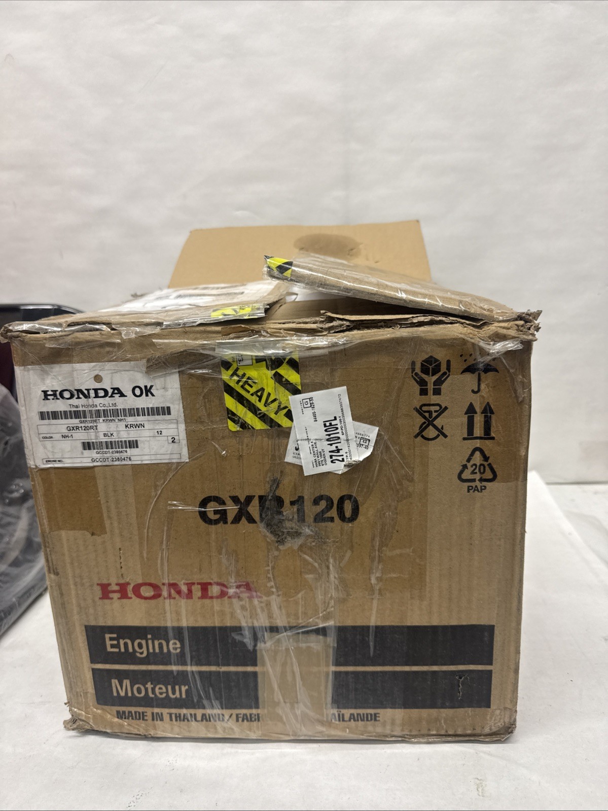 Honda Engine GXR120RT 5100060986 for Wacker Neuson Rammer BS62-4A, BS68-4A only