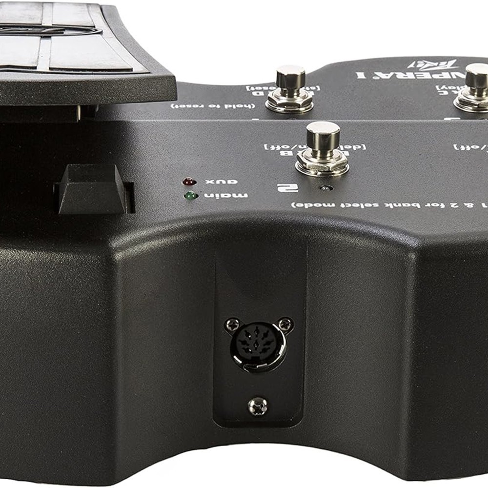 Peavey Sanpera I Multi-Function Foot Controller – Expression Pedal + 4 Switches