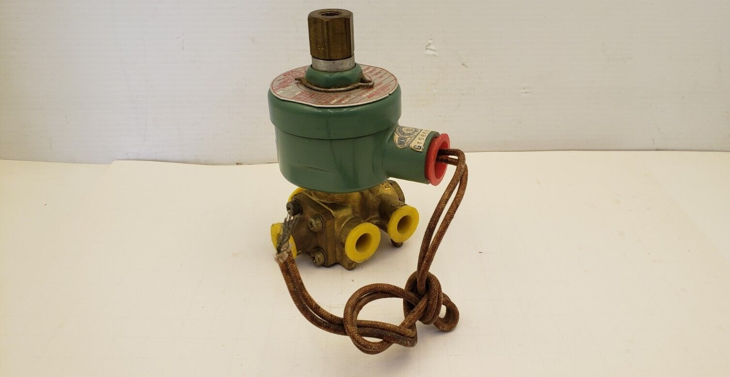 ASCO RED HAT HT8345C11 SOLENOID VALVE, 110/120V, 11 WATTS, 1/4 PIPE